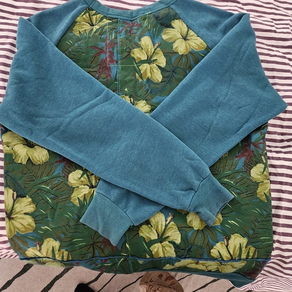 Aviator Nation Unisex L crew neck Tropical Sweatshirt - Picture 4 of 13